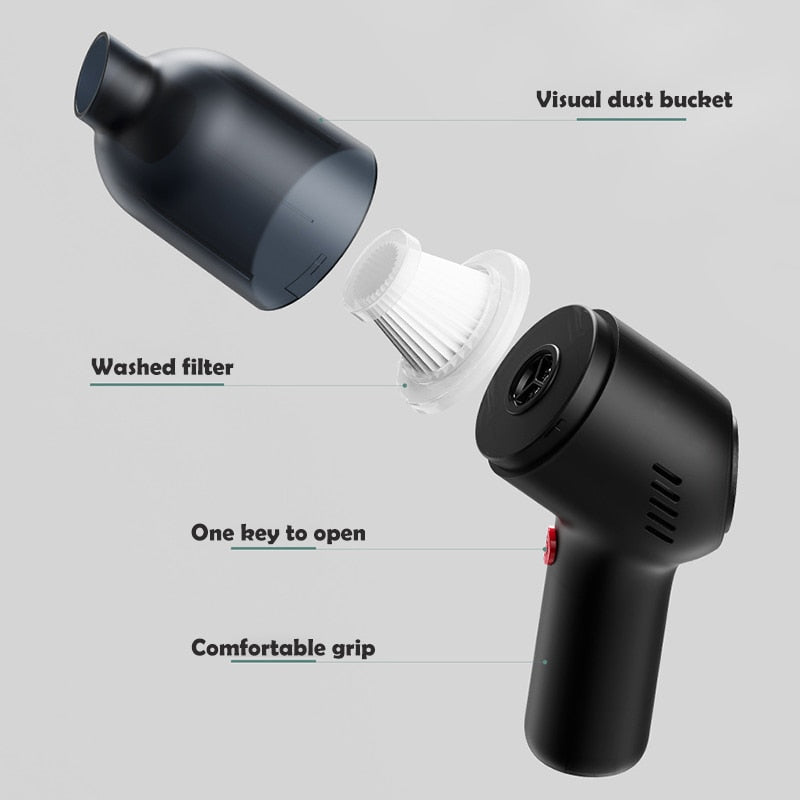 VACUUM-CAR™| NEXT-GENERATION MINI VACUUM FOR CARS