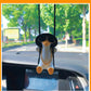 Hanging Oscillating Duck Car Decoration for Rearview Mirror