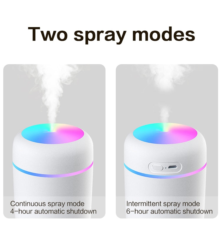 Mini Aroma Oil Diffuser and Air Humidifier