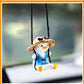 Hanging Oscillating Duck Car Decoration for Rearview Mirror