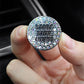 Autocollants décoratifs en diamant pour bouton de démarrage