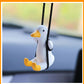 Hanging Oscillating Duck Car Decoration for Rearview Mirror
