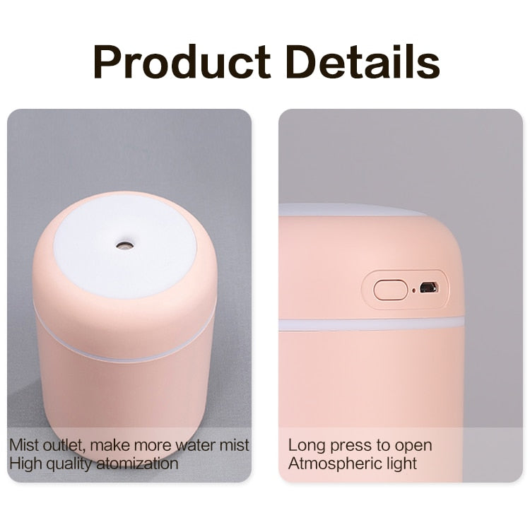 Mini Aroma Oil Diffuser and Air Humidifier
