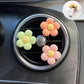 Fleur mignonne : Décoration aromathérapie parfumée pour voiture