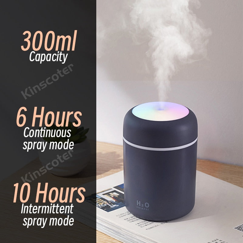 Mini Aroma Oil Diffuser and Air Humidifier