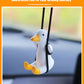Hanging Oscillating Duck Car Decoration for Rearview Mirror