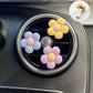 Fleur mignonne : Décoration aromathérapie parfumée pour voiture