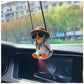 Hanging Oscillating Duck Car Decoration for Rearview Mirror