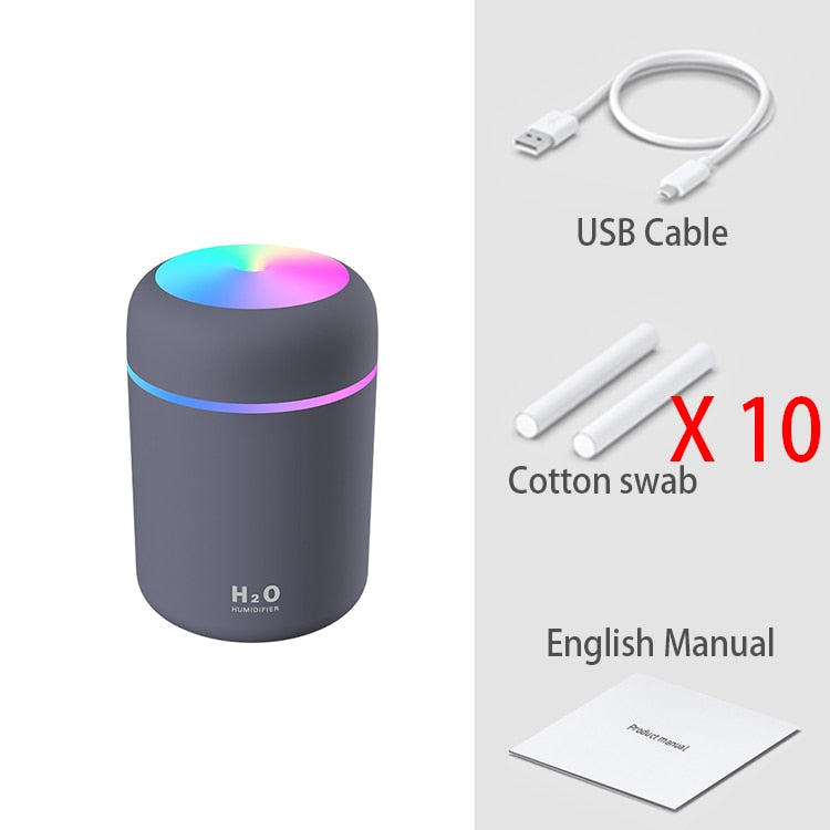 Mini Aroma Oil Diffuser and Air Humidifier