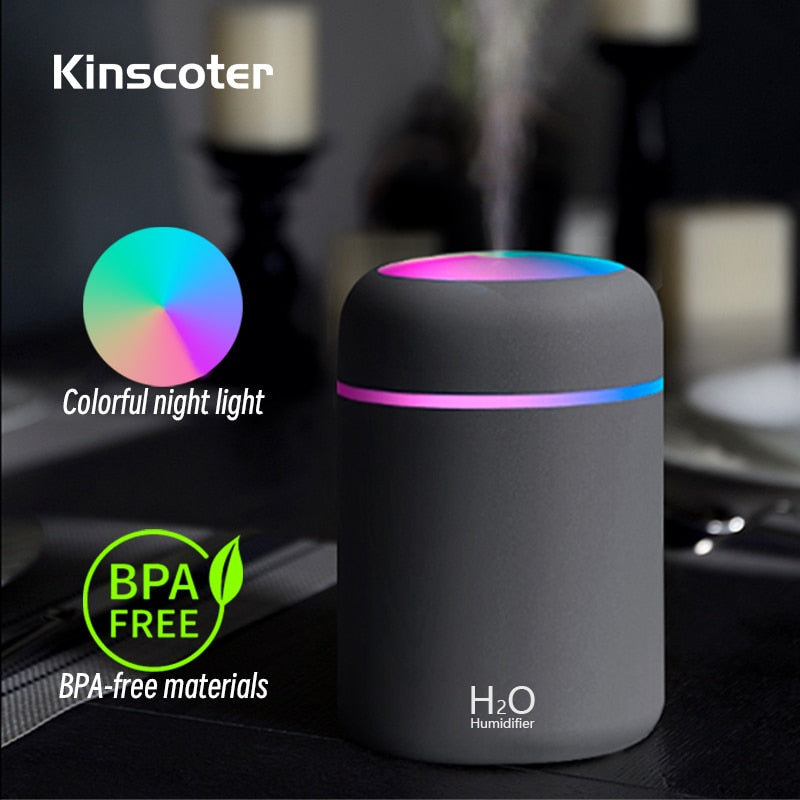 Mini Aroma Oil Diffuser and Air Humidifier